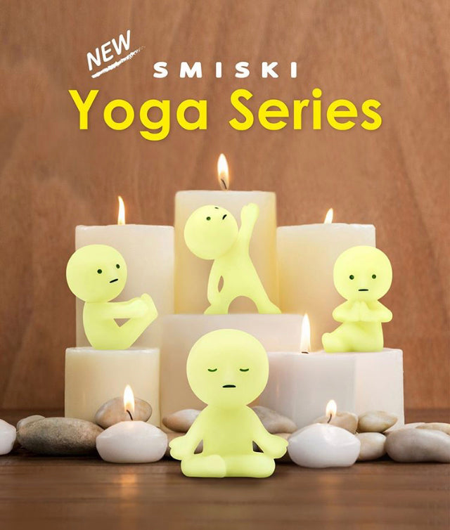 Smiski Glow in the Dark Yoga Series – Clever Arrow