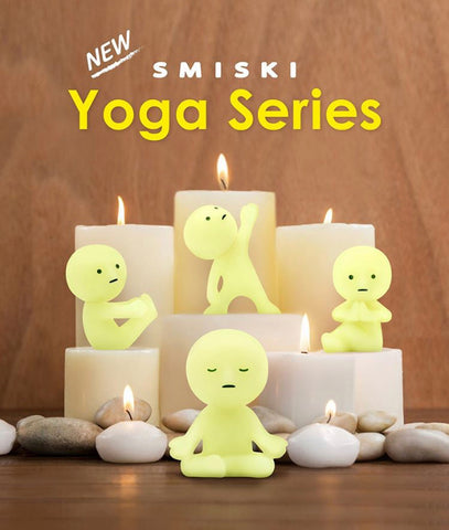 Smiski Glow in the Dark Yoga Series